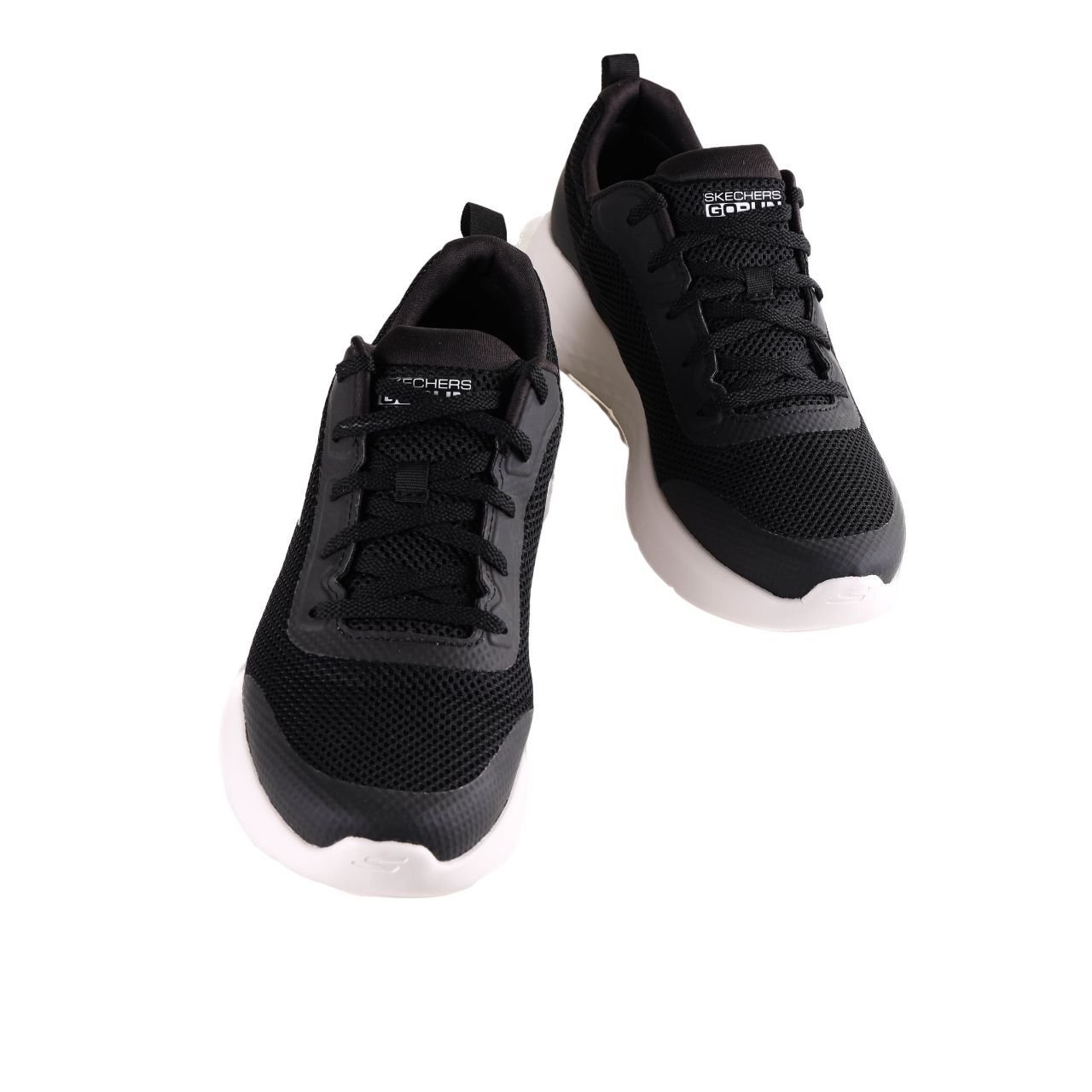 Tênis Skechers Go Run Lite Tempo Masculino 894292BR-BKW Preto 4