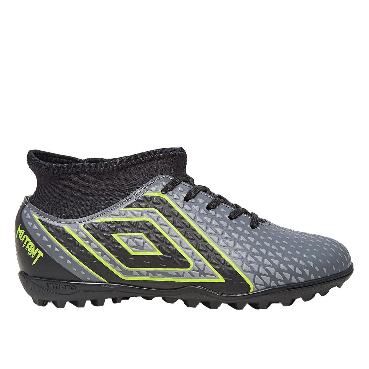 Chuteira Infantil Umbro Society Mutant Jr U07FB00263-816 Cinza 1