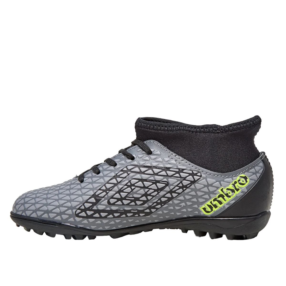 Chuteira Infantil Umbro Society Mutant Jr U07FB00263-816 Cinza 2