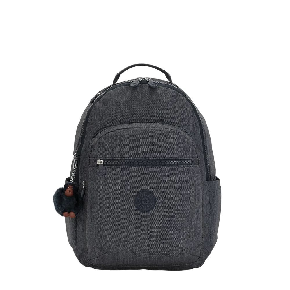 Mochila Kipling Seoul Unissex I517958C Cinza 1