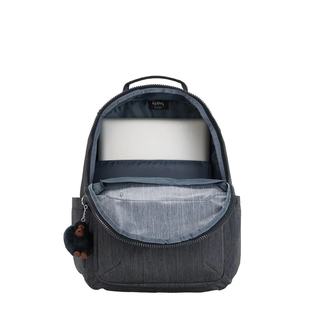 Mochila Kipling Seoul Unissex I517958C Cinza 3