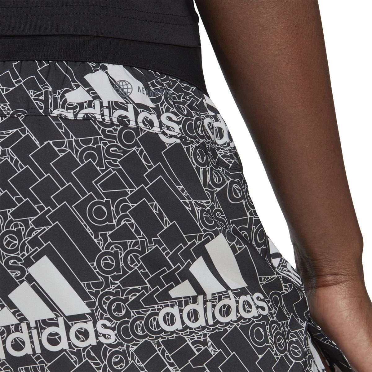 Short Adidas Pacer Made For Training Feminino HM8758 Preto 5