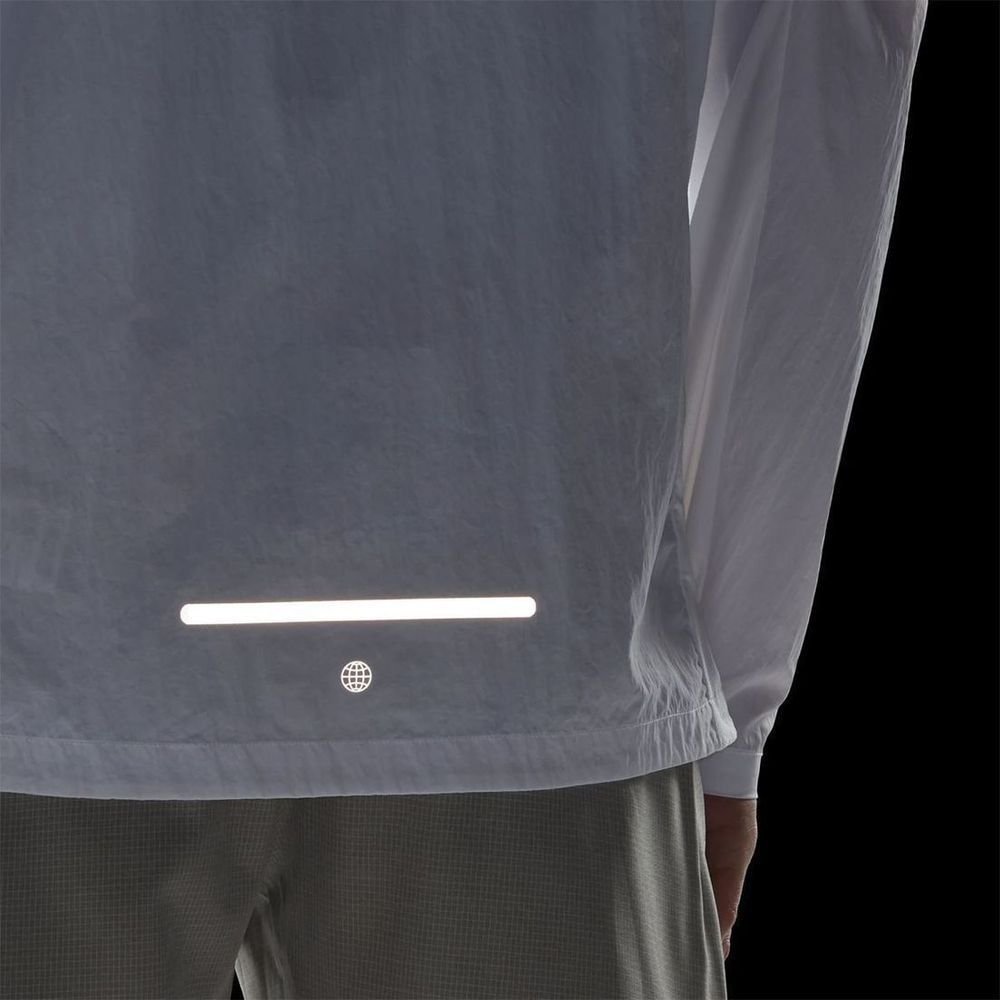 Jaqueta Adidas Marathon Warm-Up Masculino IB8265 Branco 6