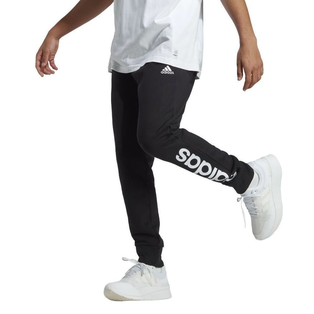 Calça Adidas Logo Linear Masculina IC0063 Preto 2