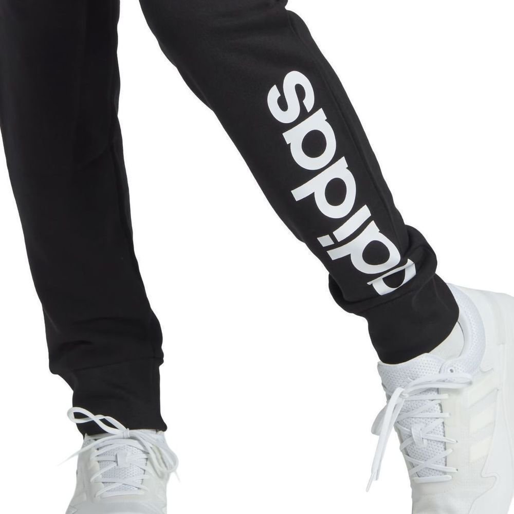 Calça Adidas Logo Linear Masculina IC0063 Preto 6