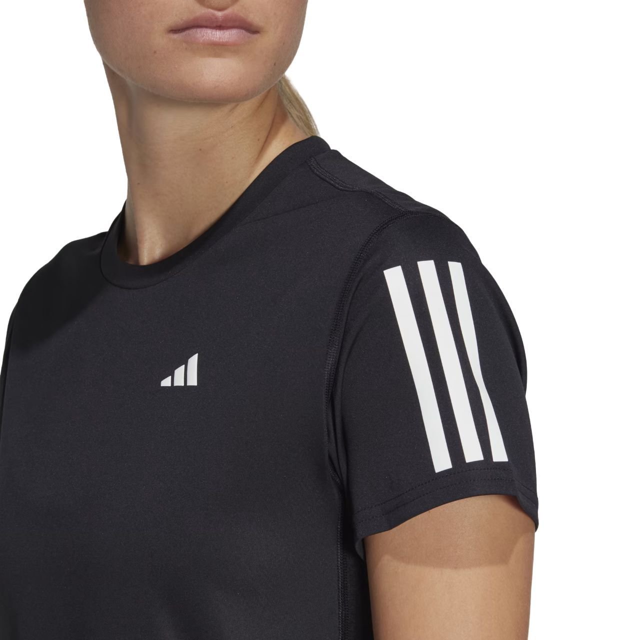 Camiseta Adidas Own The Run Feminina IC5188 Preto 4