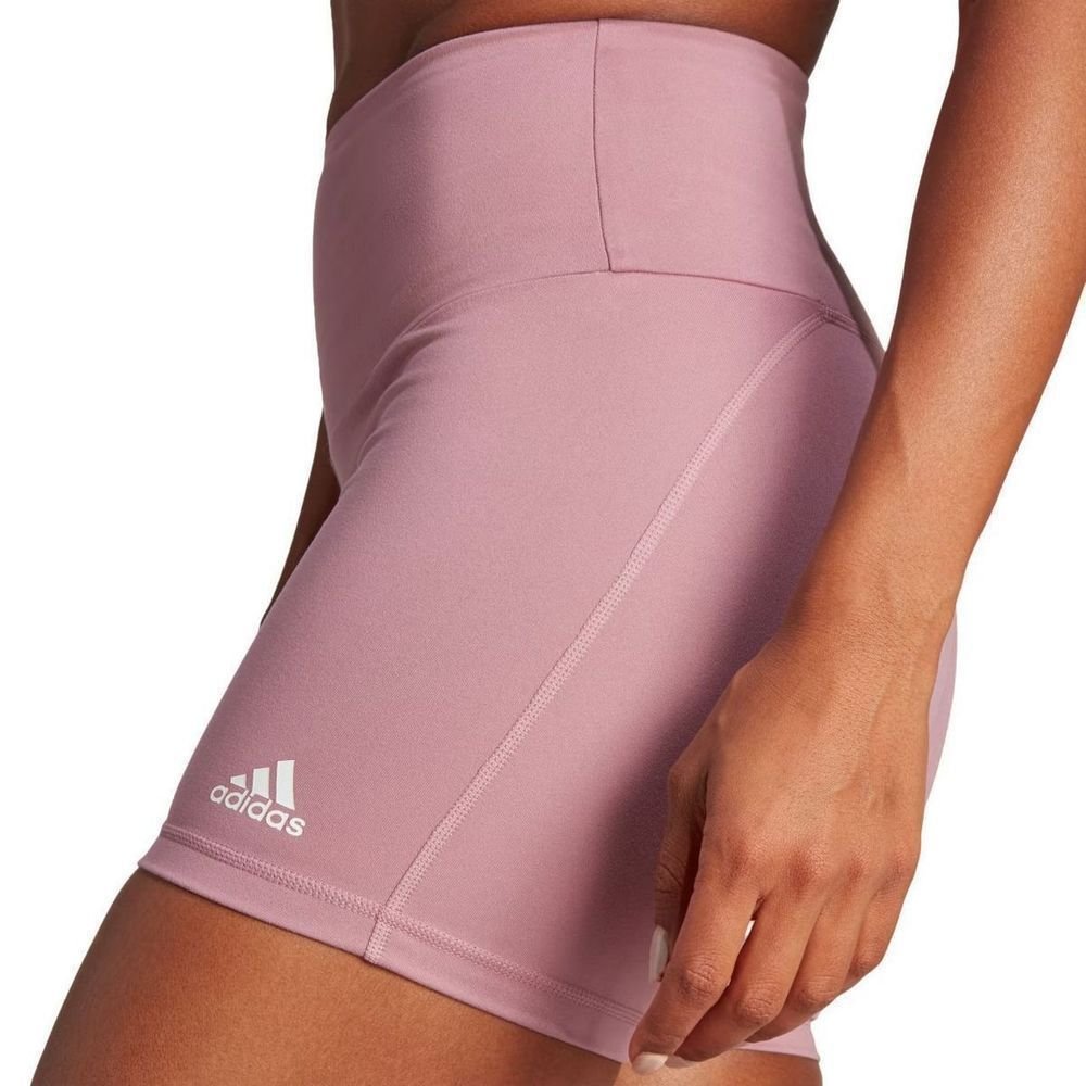 Shorts Adidas Yoga Latin Fit Feminino IJ9352 Rosa 2