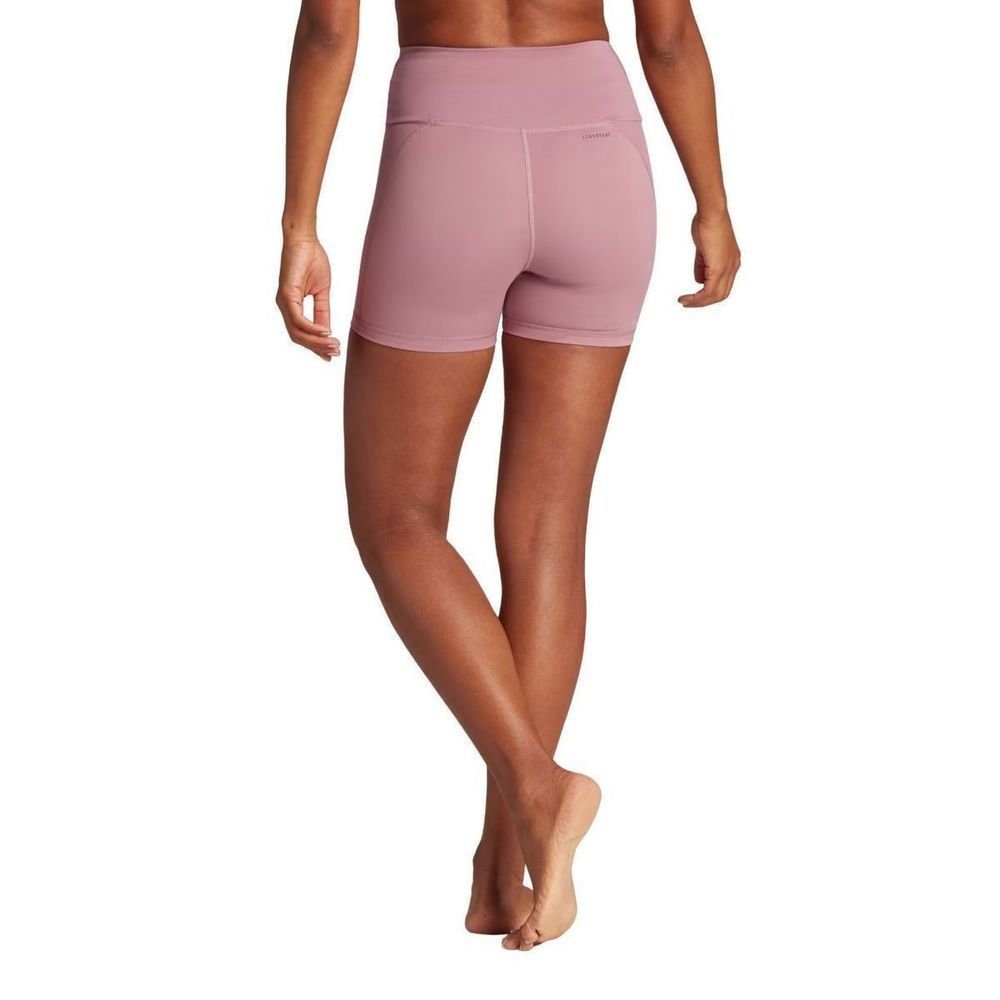 Shorts Adidas Yoga Latin Fit Feminino IJ9352 Rosa 6