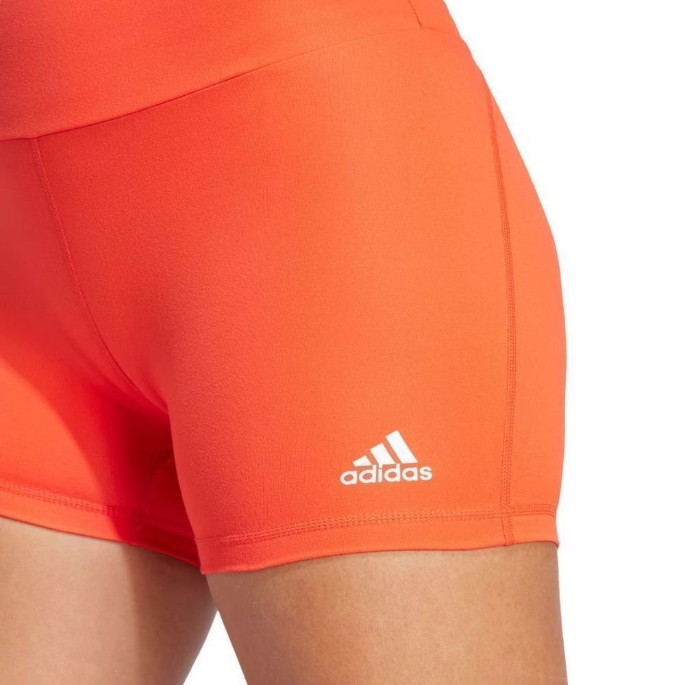 Shorts Adidas Yoga Latin Fit Feminino IJ9353 Laranja 2