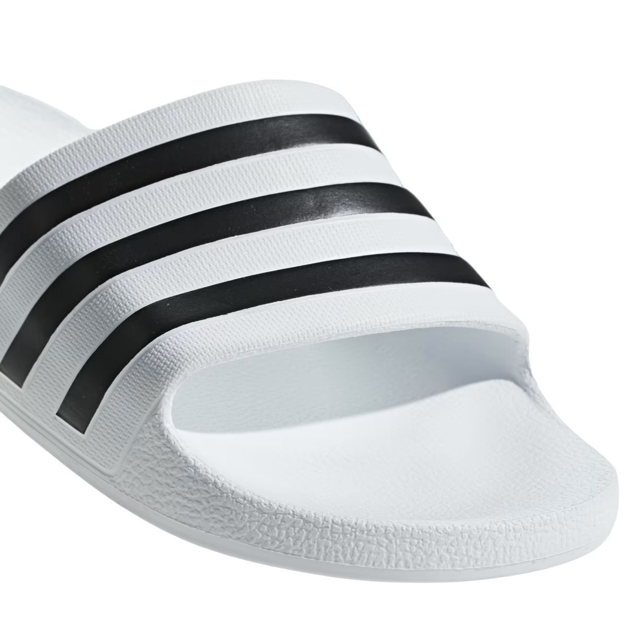 Chinelo Adidas Adilette Aqua Unissex F35539 Branco/Preto 8