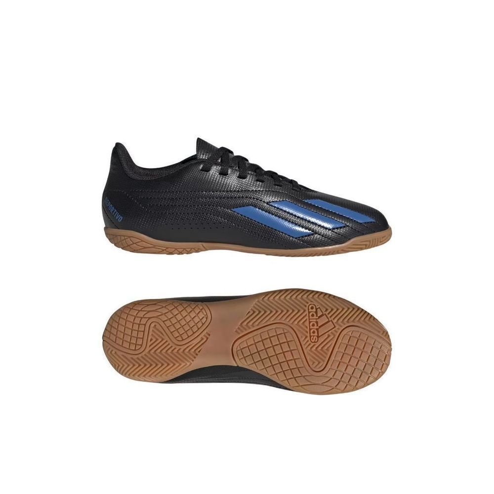 Chuteira Infantil Adidas Futsal Deportivo II HP2518 Preto 3