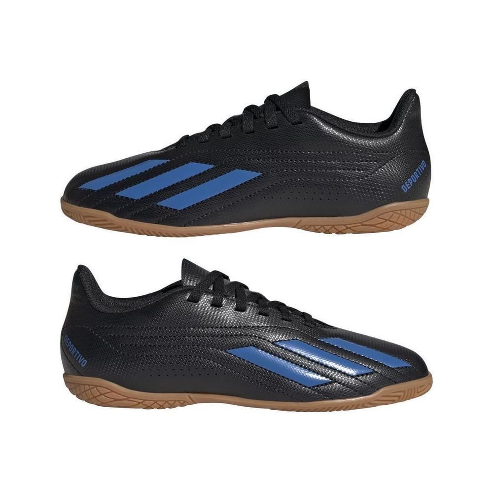 Chuteira Infantil Adidas Futsal Deportivo II HP2518 Preto 7