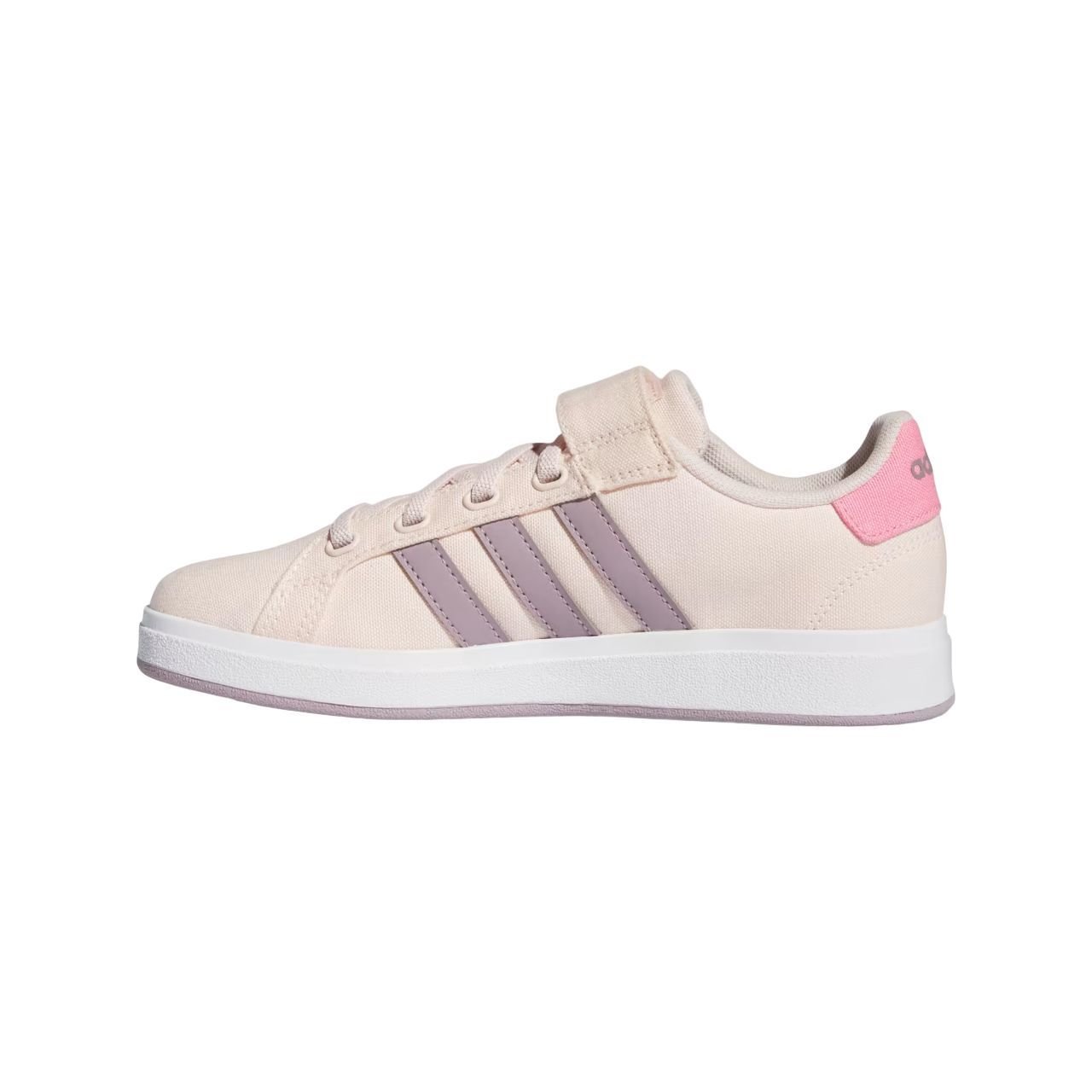 Tênis Juvenil Adidas Grand Court 2.0 ID7861 Rosa 2