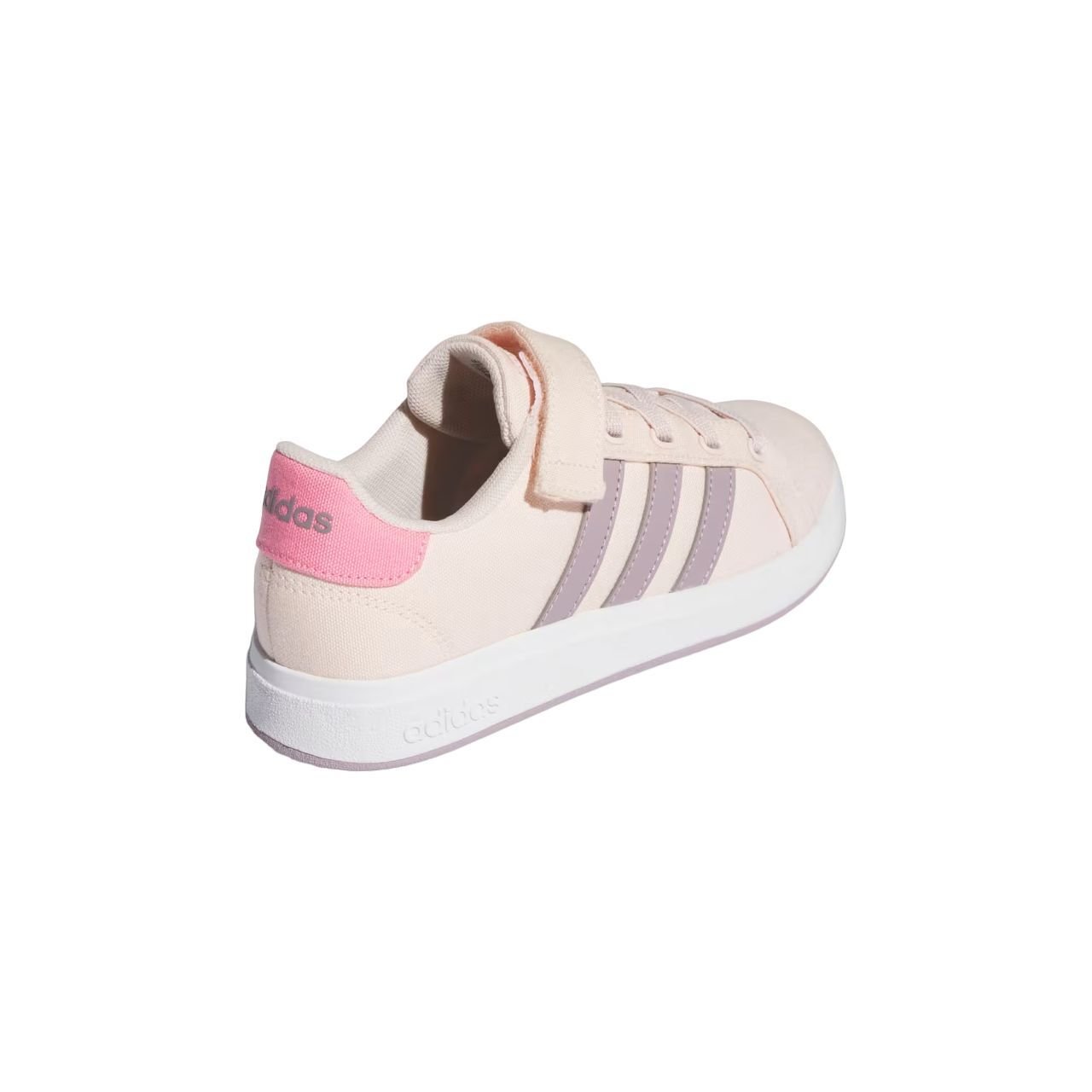 Tênis Juvenil Adidas Grand Court 2.0 ID7861 Rosa 4