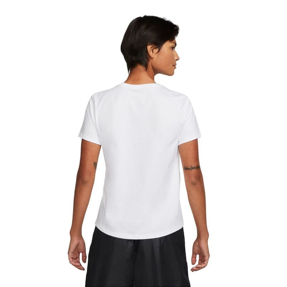 Camiseta Nike M/C Sportswear Essentials Feminina DX7906-100 Branco 2