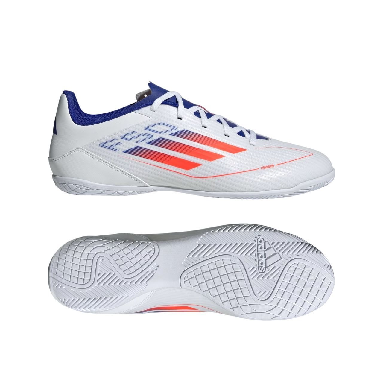 Chuteira Adidas Futsal F50 Club Masculina IF1345 Branco 4