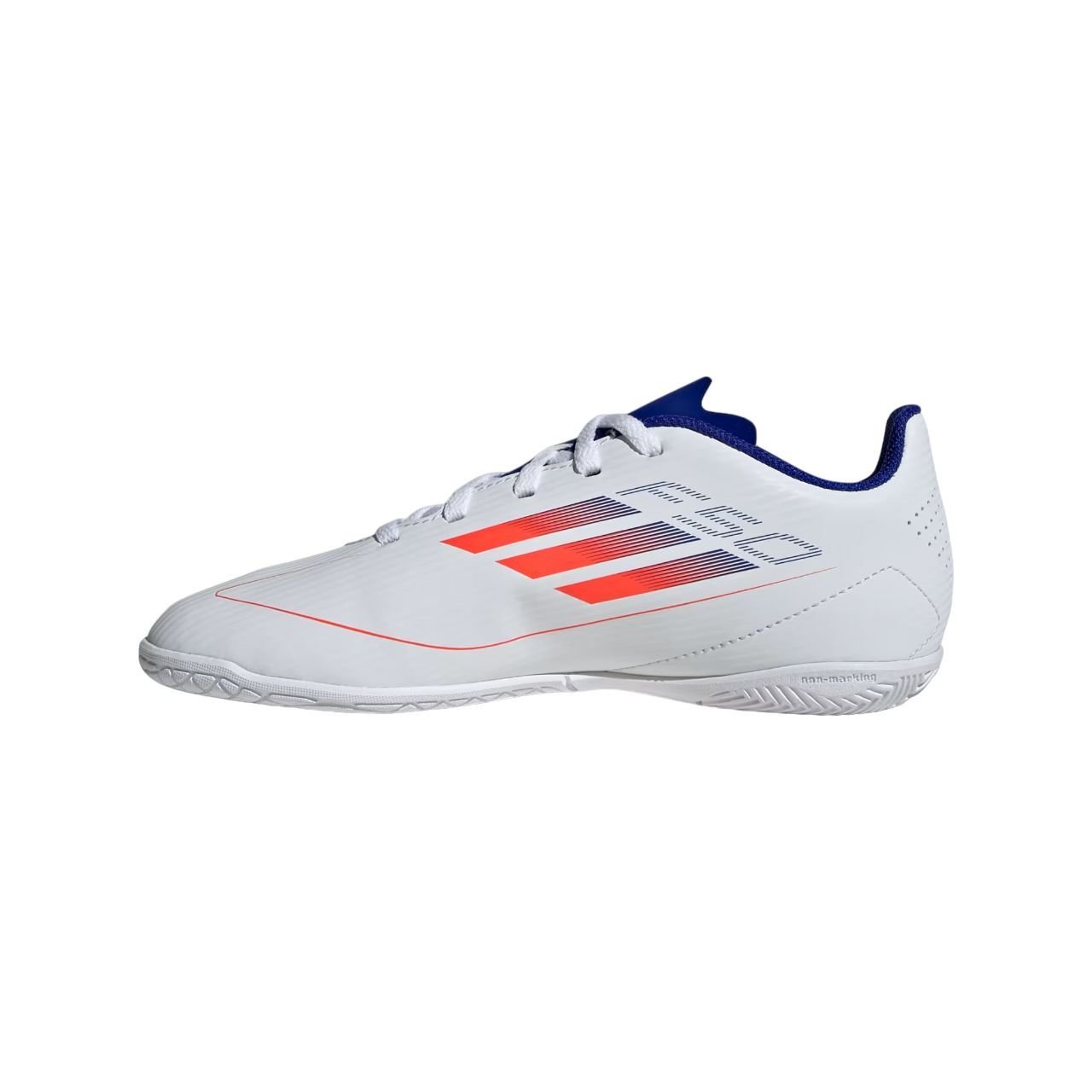 Chuteira Infantil Adidas Futsal F50 Club IF1392 Branco/Azul 2