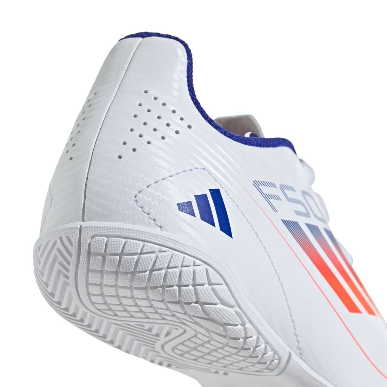 Chuteira Infantil Adidas Futsal F50 Club IF1392 Branco/Azul 9