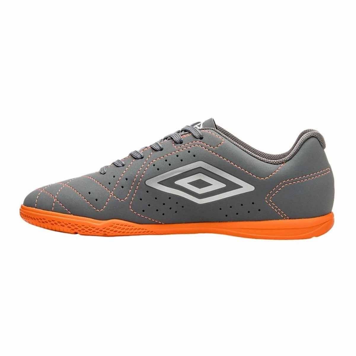 Chuteira Umbro Futsal Neo Striker Masculina U01FB005008-886 Cinza 2