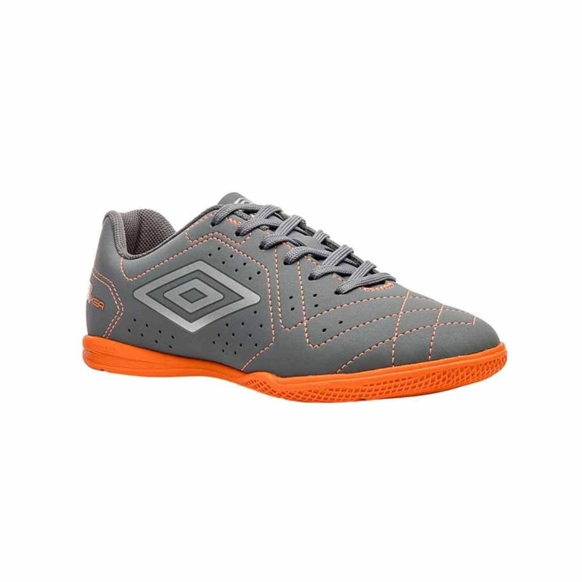 Chuteira Umbro Futsal Neo Striker Masculina U01FB005008-886 Cinza 3