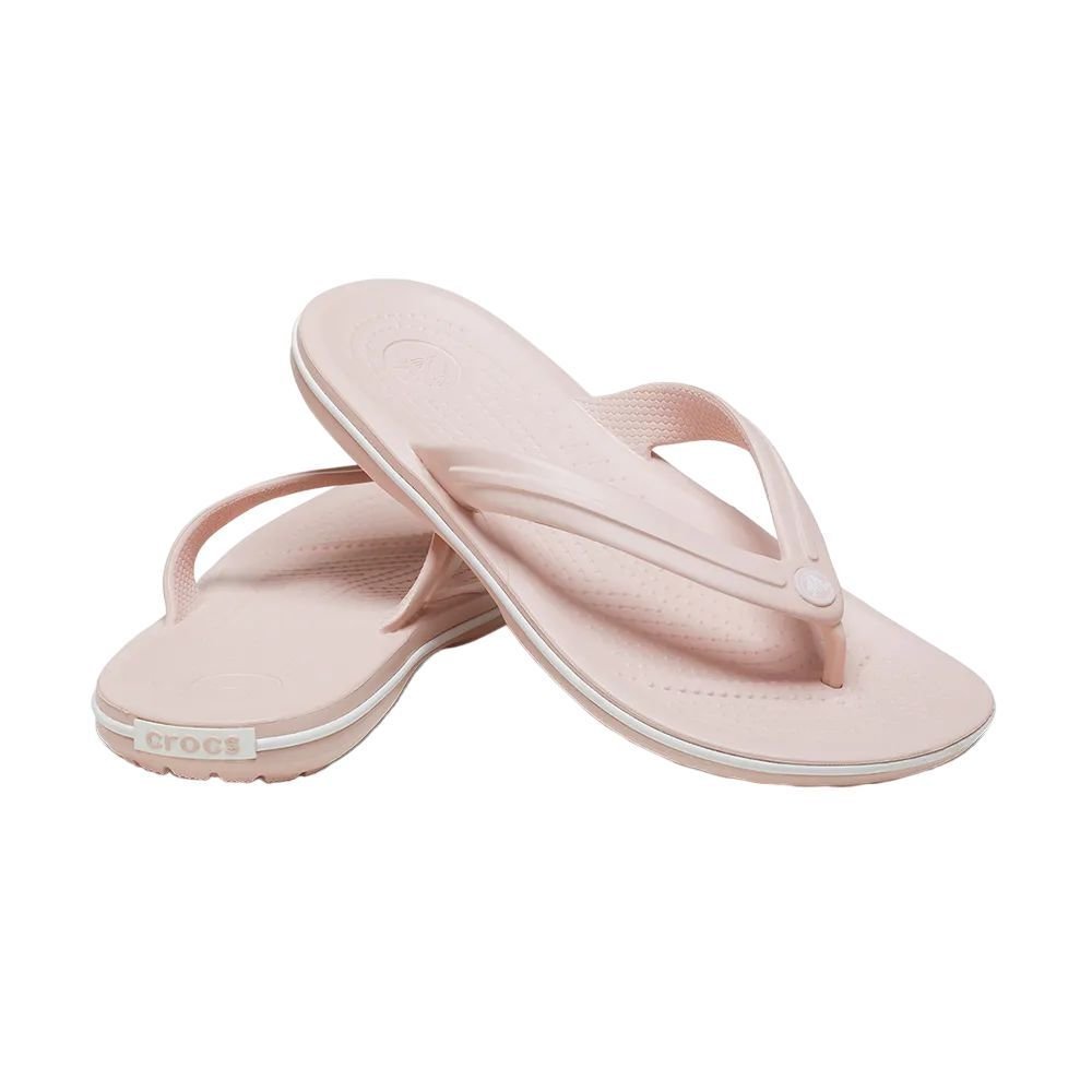 Chinelo Crocs Crocband Flip Feminino 11033-6UR Rosa 4
