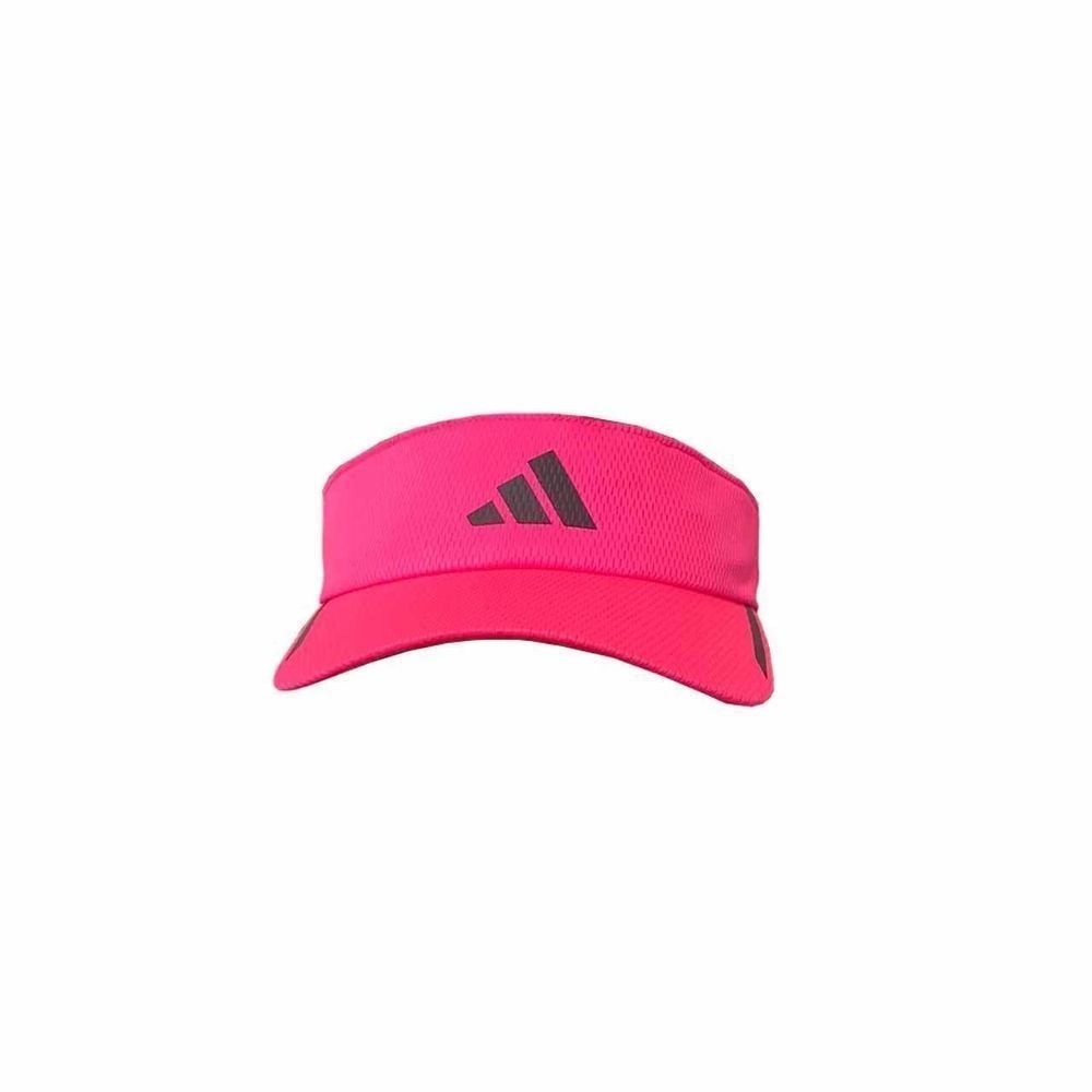 Viseira Adidas Running Unissex IX6657 Rosa/Preto 3