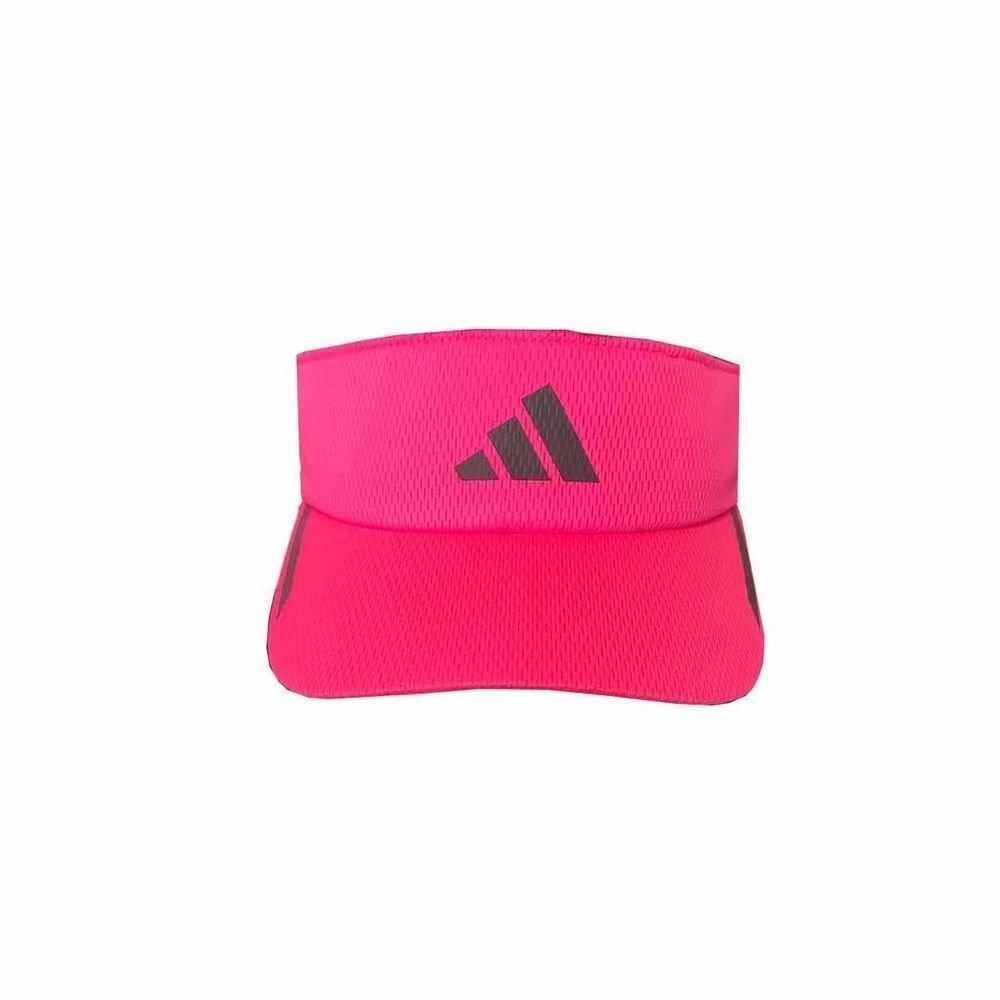 Viseira Adidas Running Unissex IX6657 Rosa/Preto 4