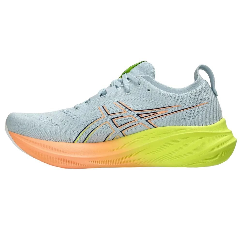 Tênis Asics Gel Nimbus 26 Paris Masculino 1011B928-750 Azul/Laranja 2