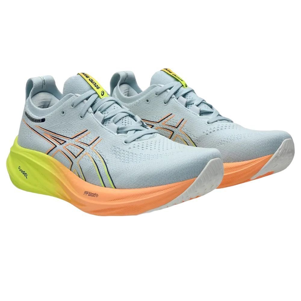 ASICS / ローカットスニーカー/GEL-NIMBUS 26 PARIS/28cm/BLU/1011B928 Tênis Asics Gel Nimbus 26 Paris Masculino 1011B928-750 Azul/Laranja