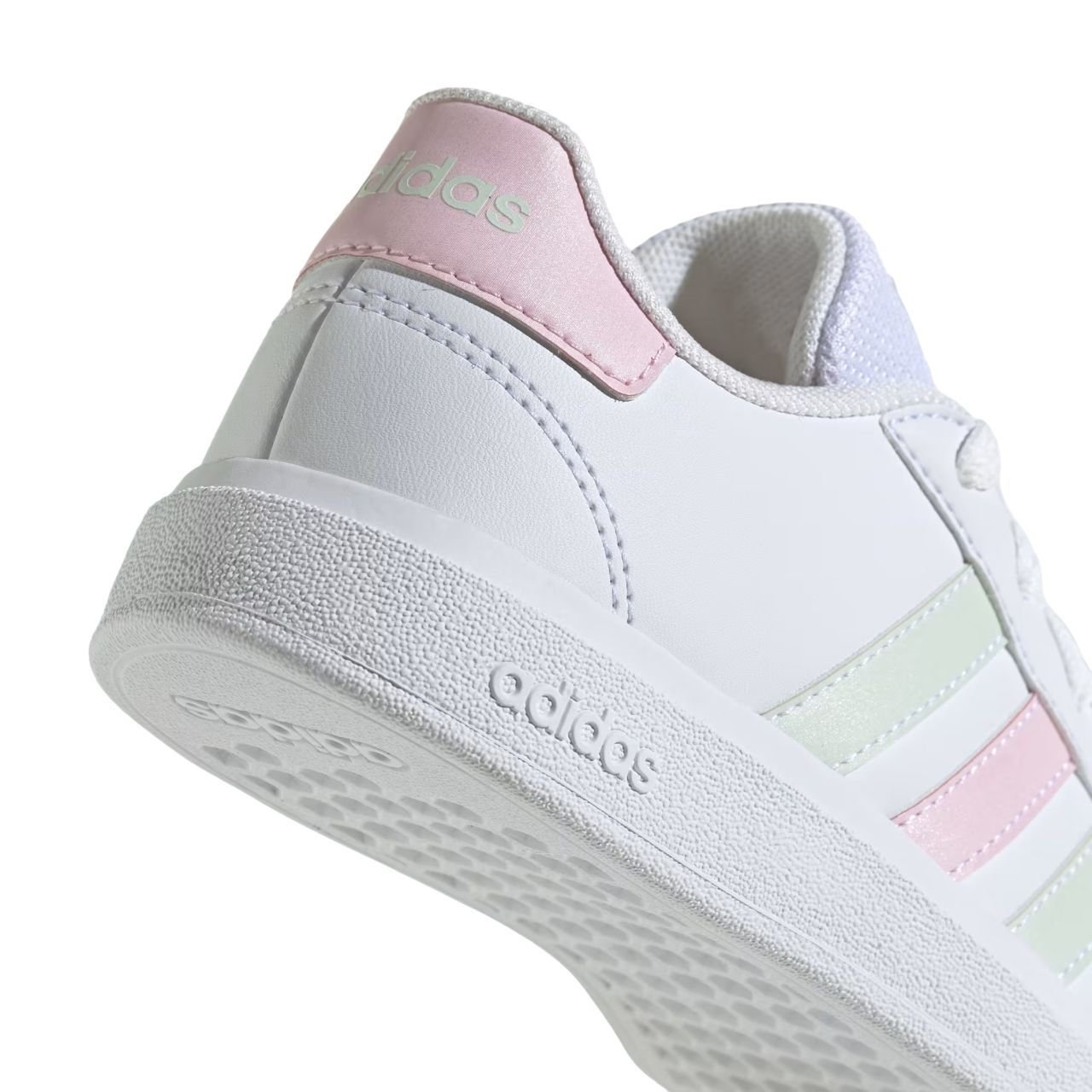 Tênis Juvenil Adidas Grand Court 2.0 IH4886 Branco 6