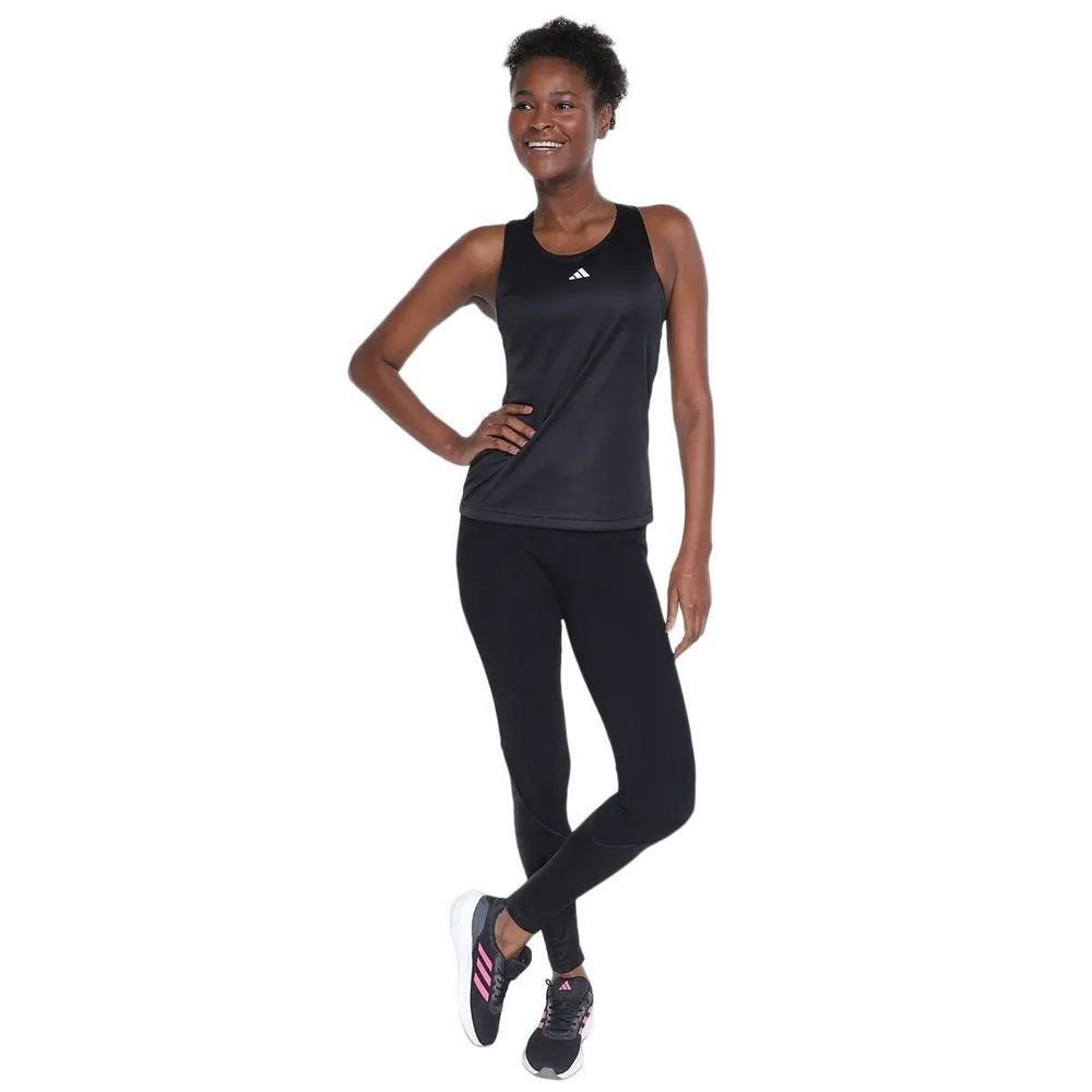 Regata Adidas Treino Basica Feminina JD3187 Preto 4