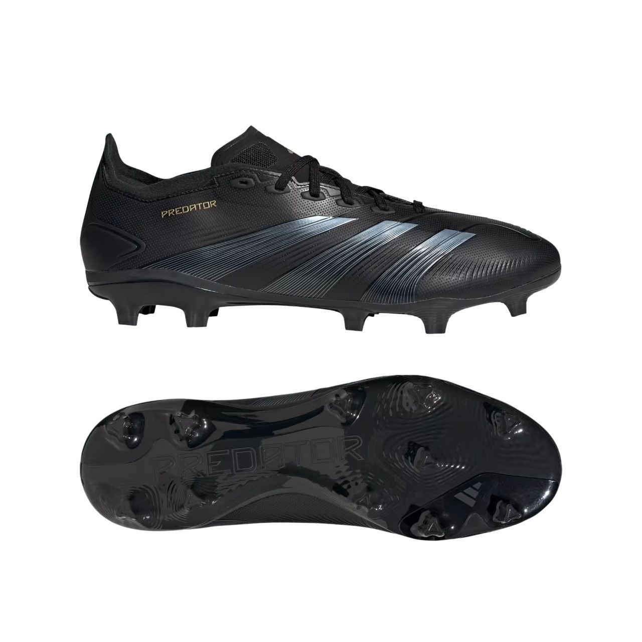 Chuteira Adidas Campo Predator League Low Masculina IF6347 Preto 5