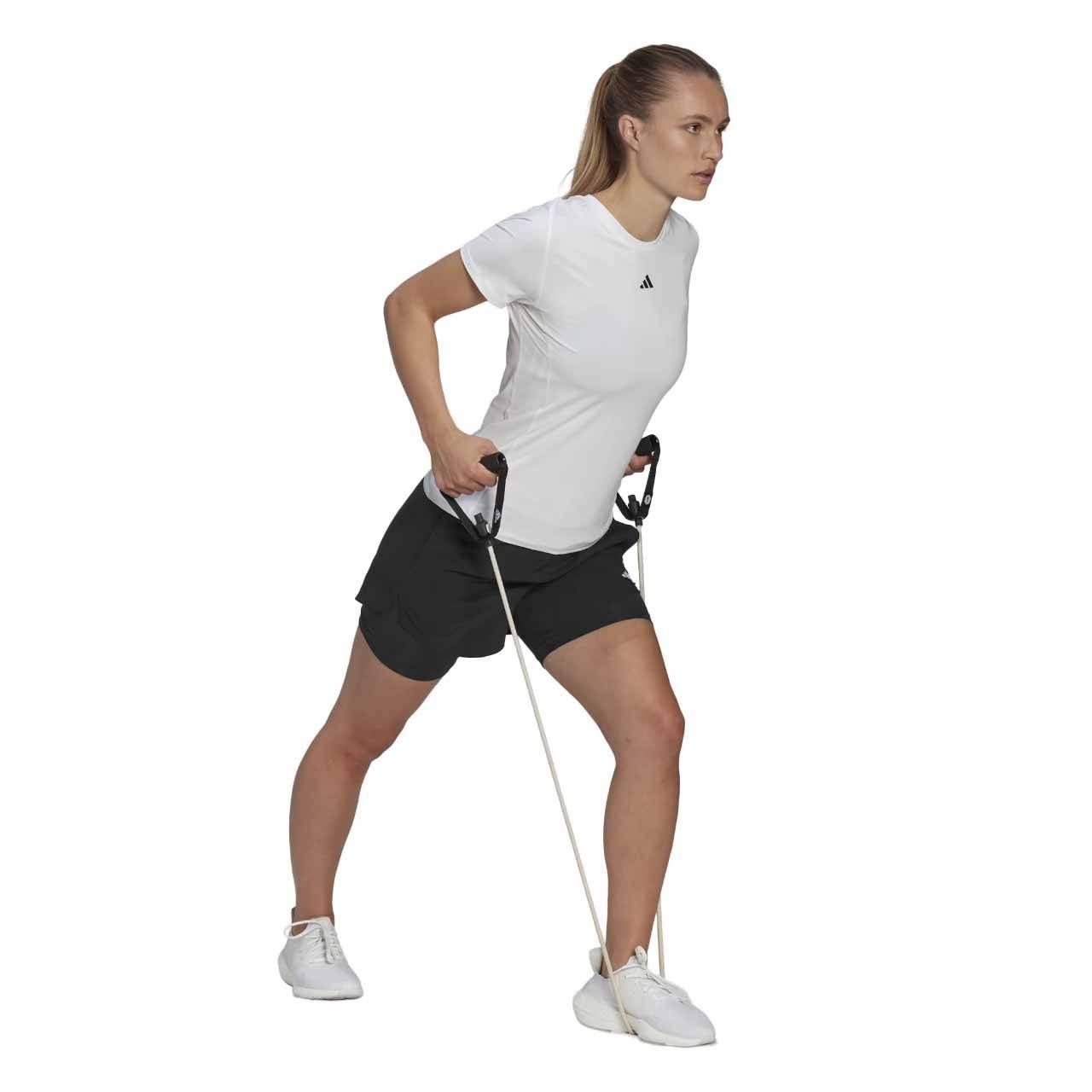 Shorts Adidas Minimal Feminino HN1044 Preto 4