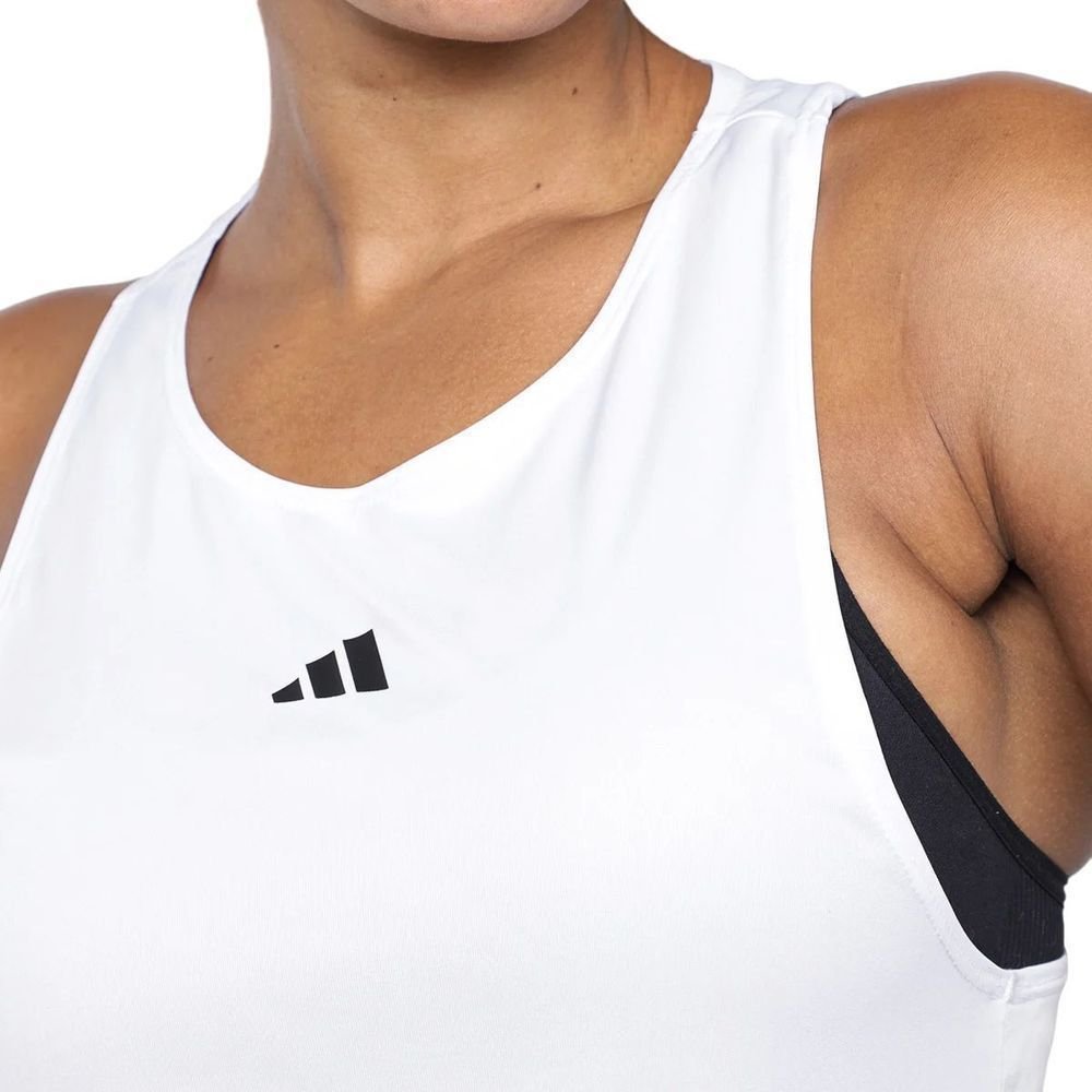 Regata Adidas Treino Basica Feminina JD1445 Branco 3