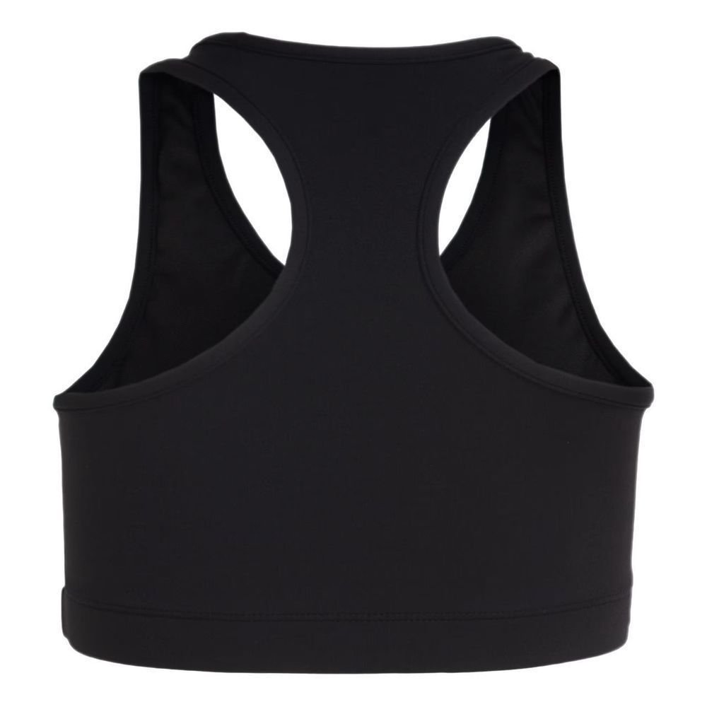 Top Adidas Treino Basico Suporte Médio Feminino JC6547 Preto 2