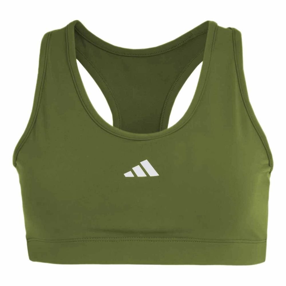 Top Adidas Treino Basico Suporte Médio Feminino JC6550