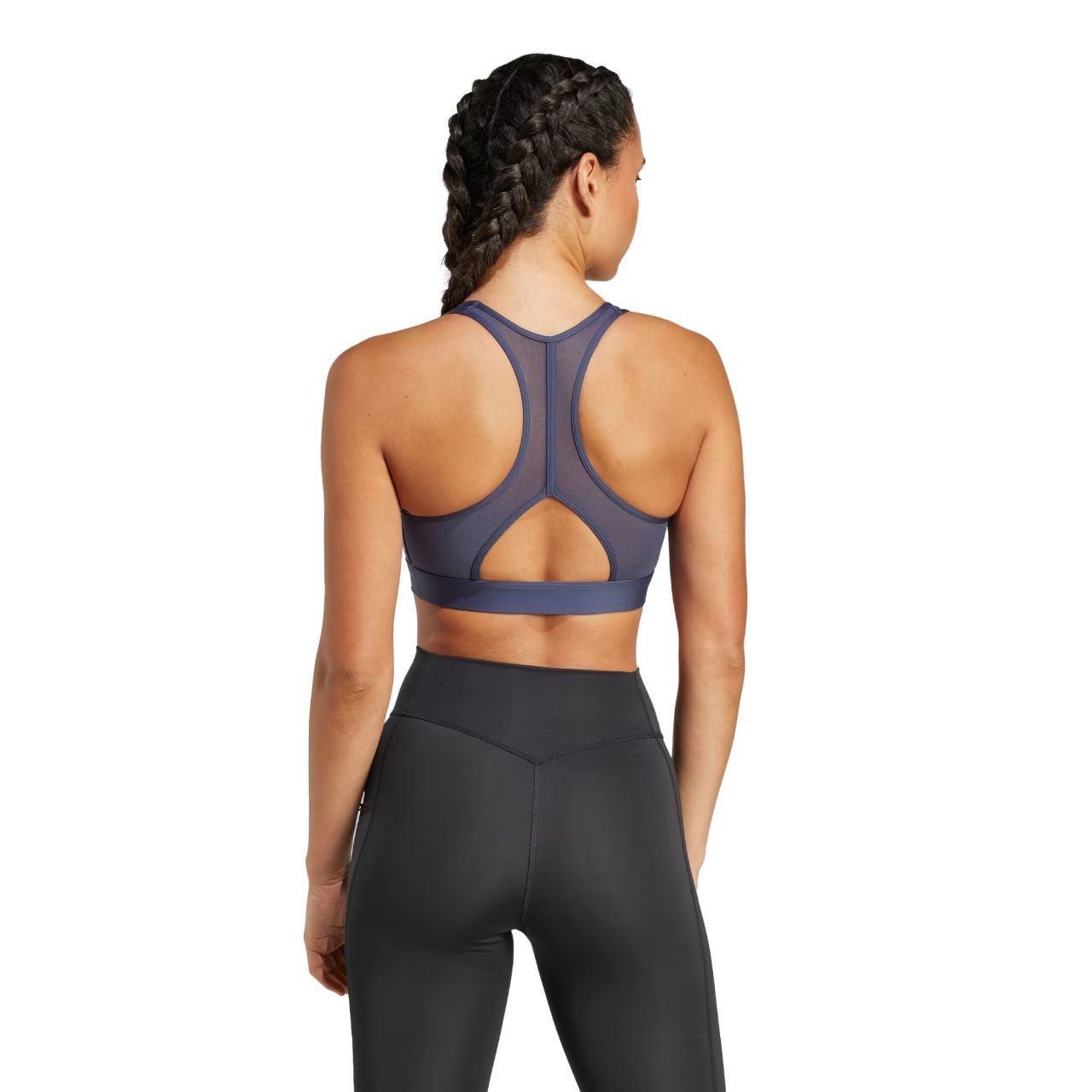 Top Adidas Powerimpact Logo Feminino JJ0313 Azul 6