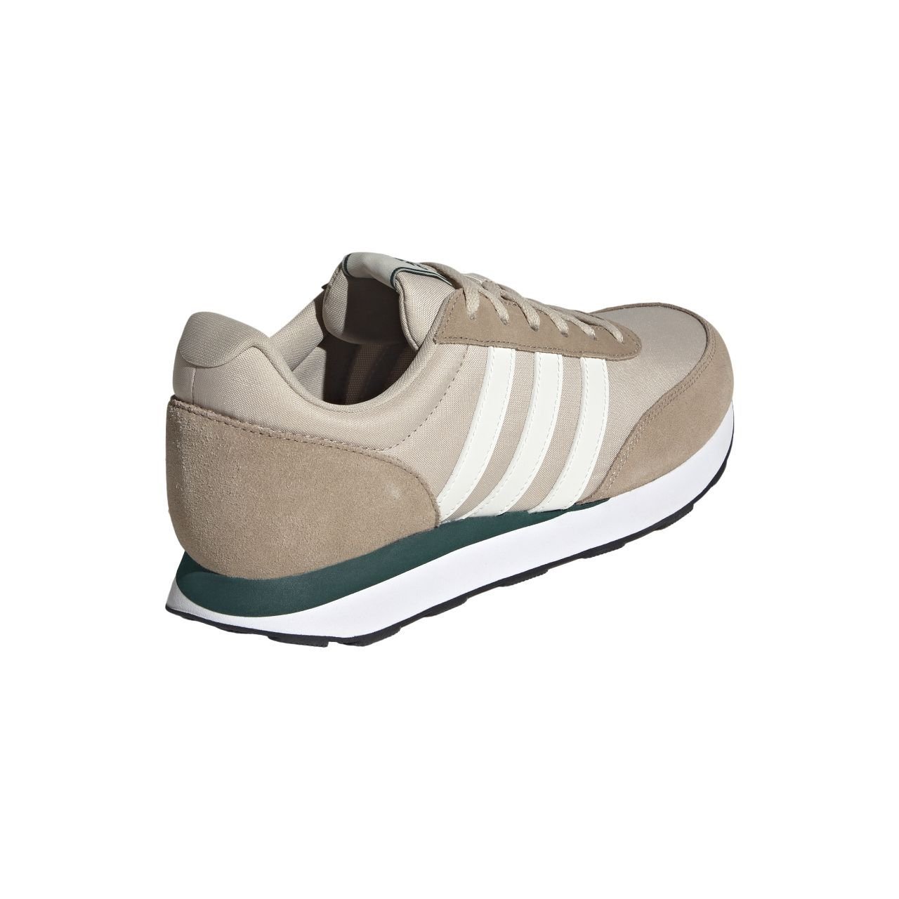Tênis Adidas Run 60 Masculino IE3833 Bege/Verde 4