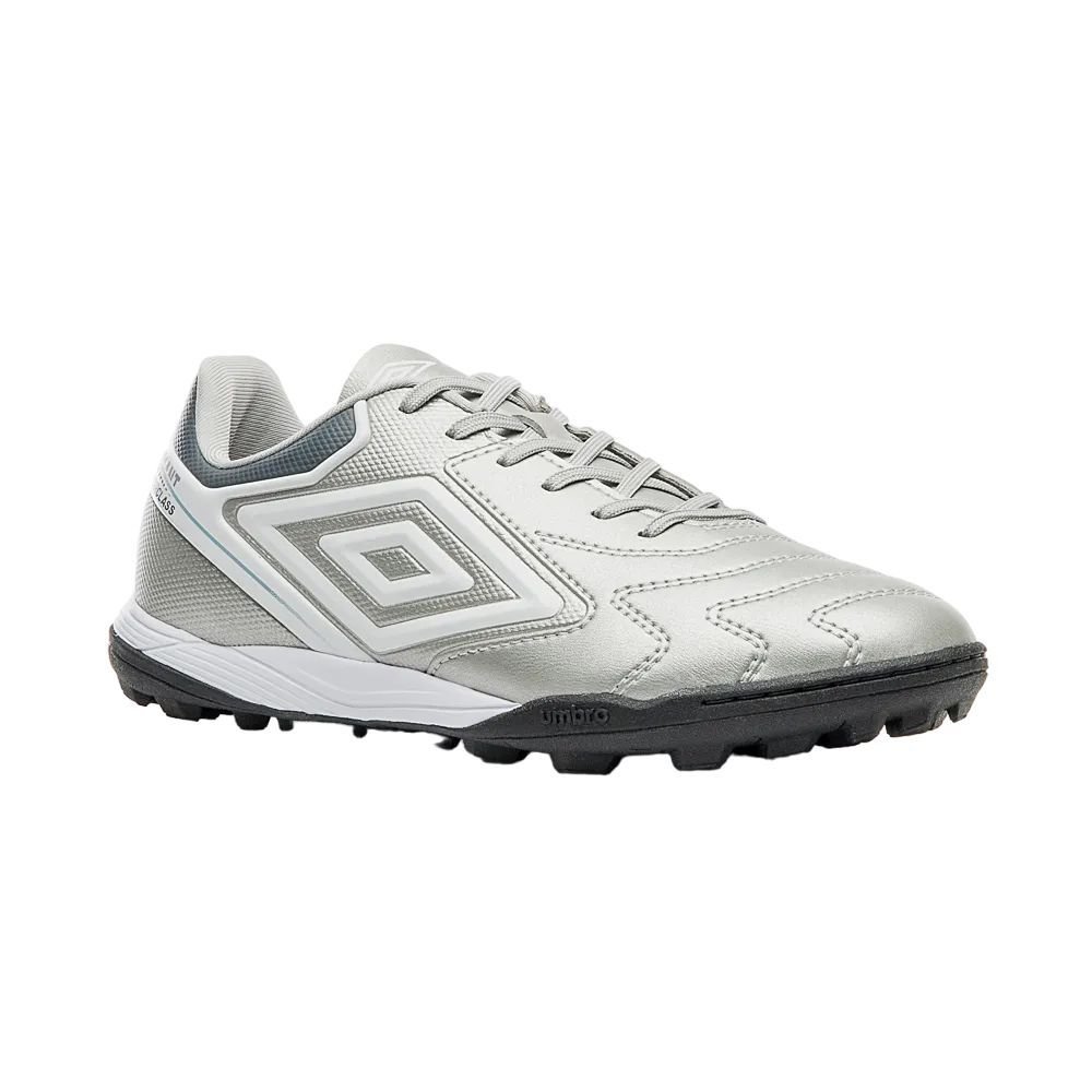 Chuteira Umbro Society Adamant Club Masculina U01FB00255-828 Prata/Branco 3