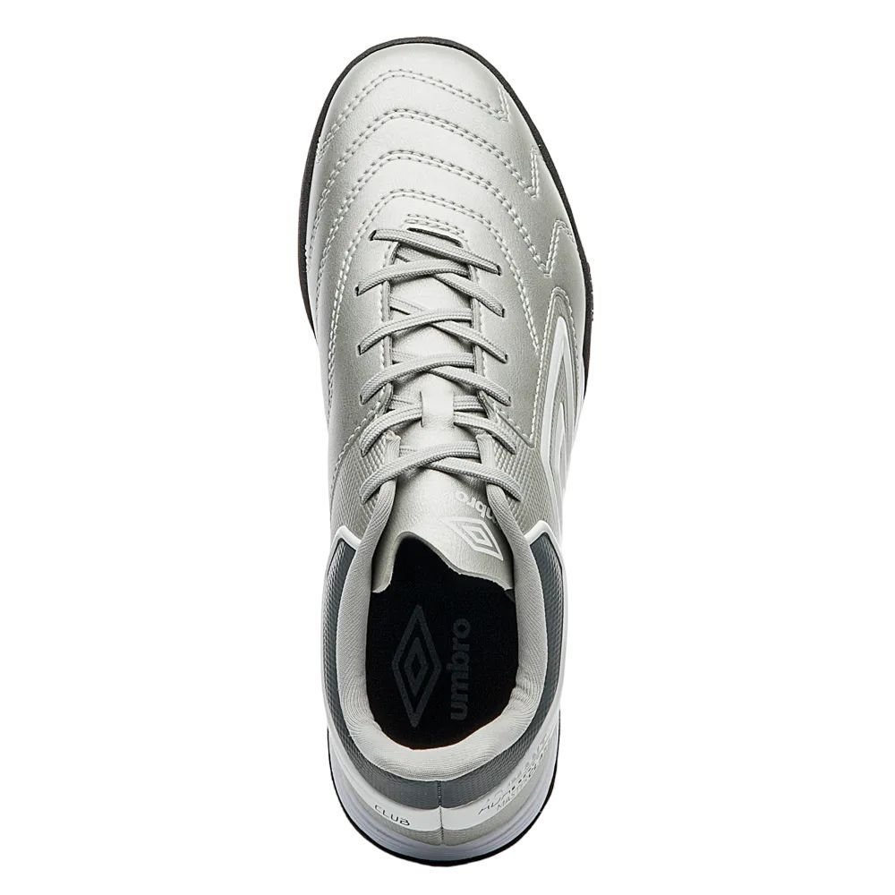 Chuteira Umbro Society Adamant Club Masculina U01FB00255-828 Prata/Branco 5