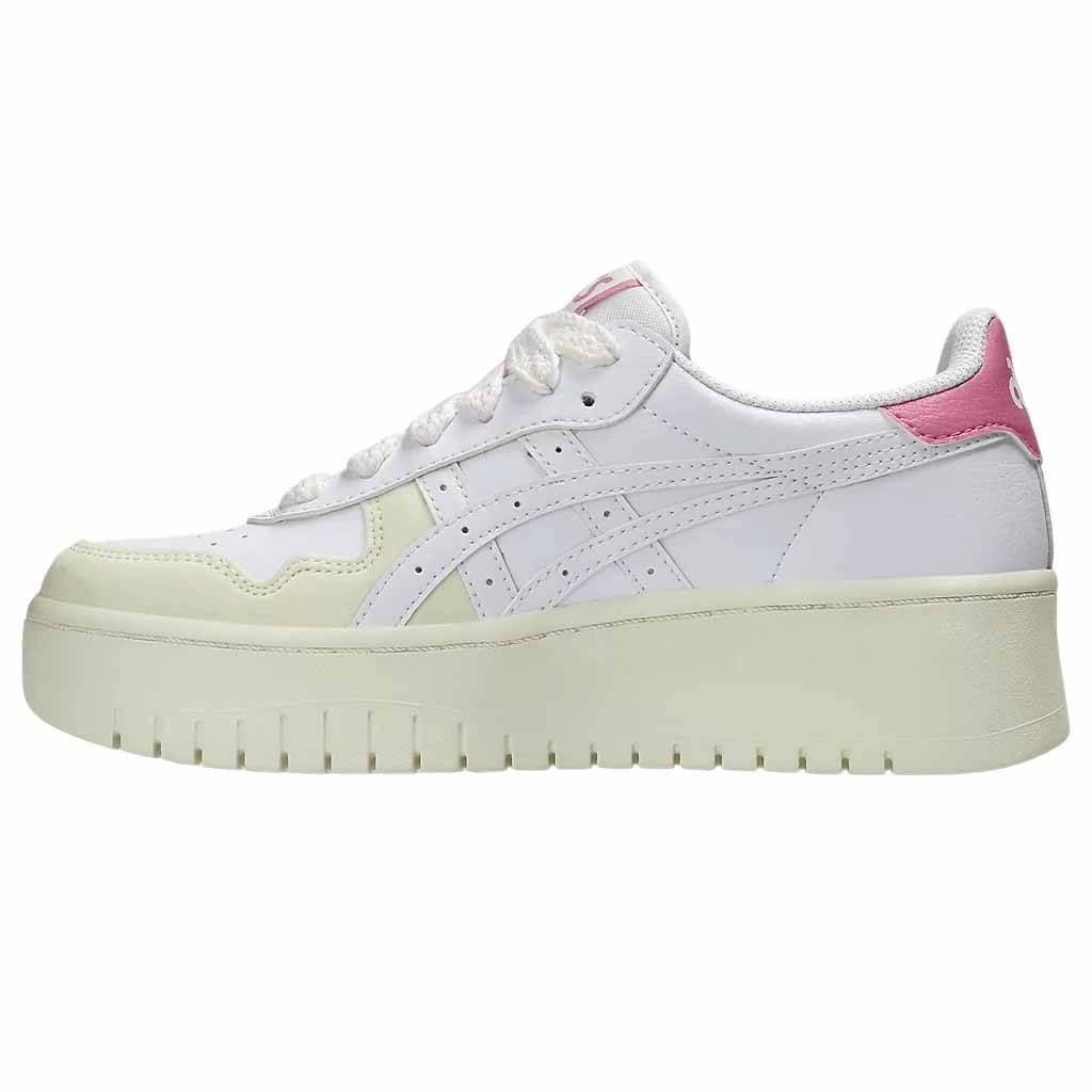 Tênis Asics Japan S Pf Feminino 1202A496-101 Branco/Rosa 2
