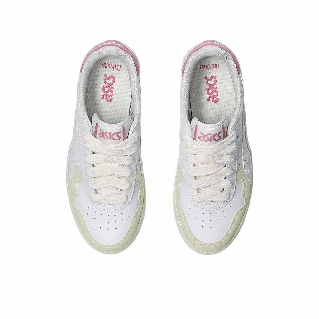 Tênis Asics Japan S Pf Feminino 1202A496-101 Branco/Rosa 6