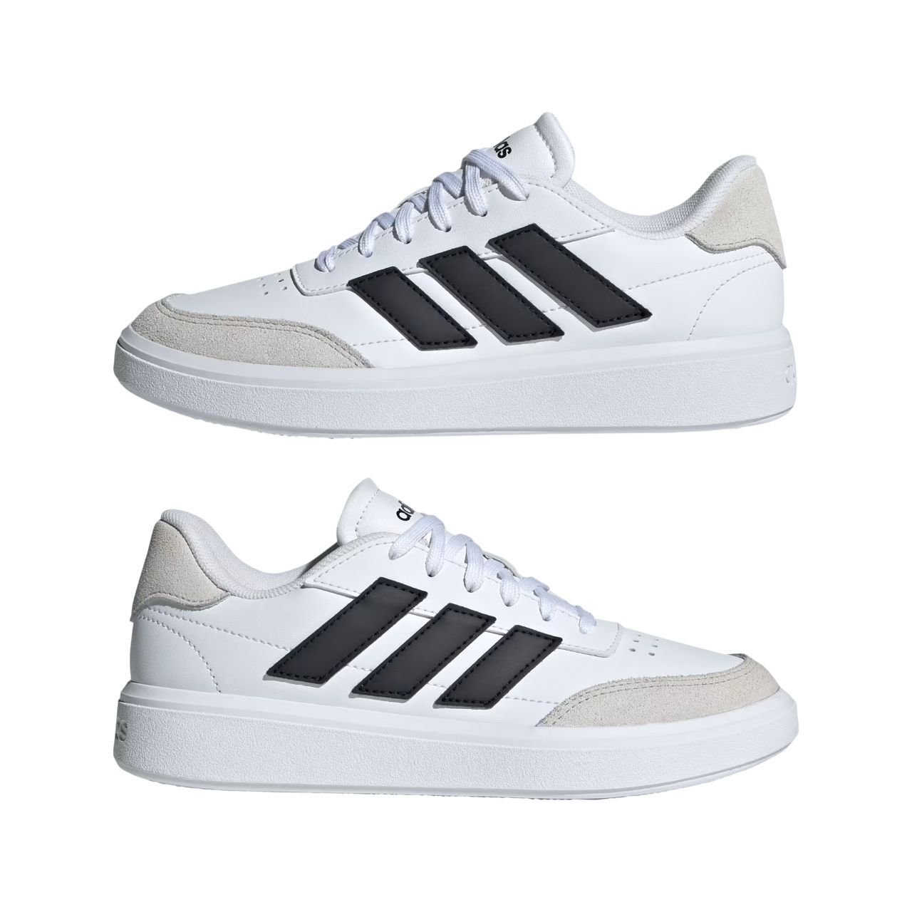 Tênis Juvenil Adidas Courtblock ID6500 Branco/Preto 5