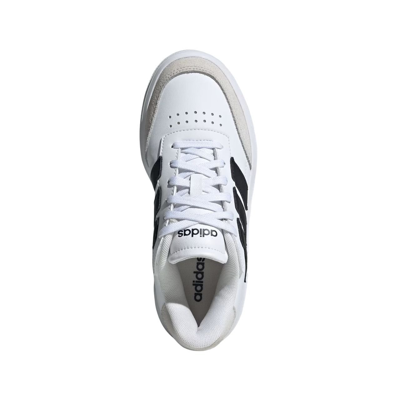 Tênis Juvenil Adidas Courtblock ID6500 Branco/Preto 6