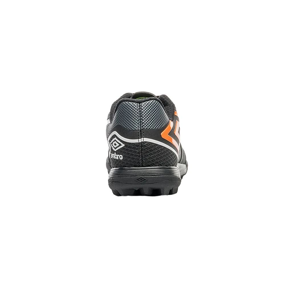 Chuteira Umbro Society Pro 5 Bump Club Masc U01FB043-163 Preto/Laranja 6