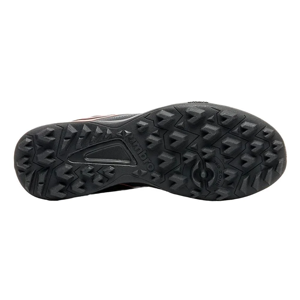 Chuteira Umbro Society Pro 5 Bump Club Masc U01FB043-163 Preto/Laranja 5