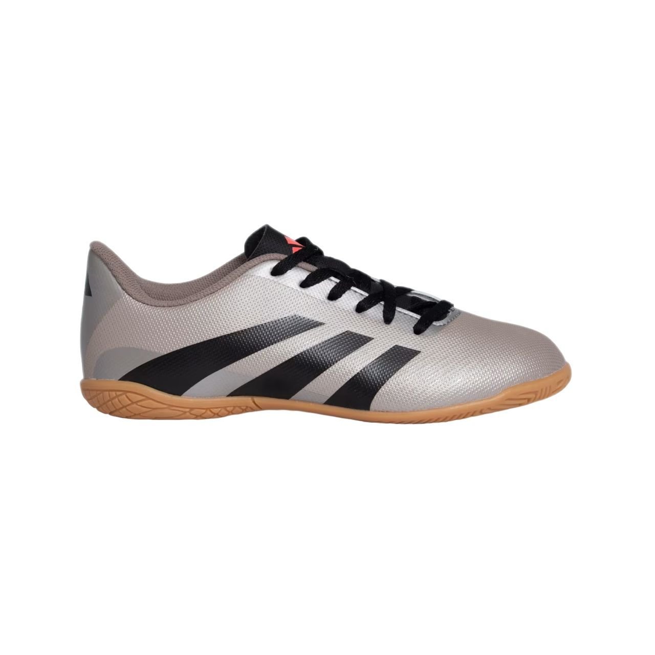 Chuteira Juvenil Adidas Futsal Predator Artilheira IF6432 Cinza/Preto 1