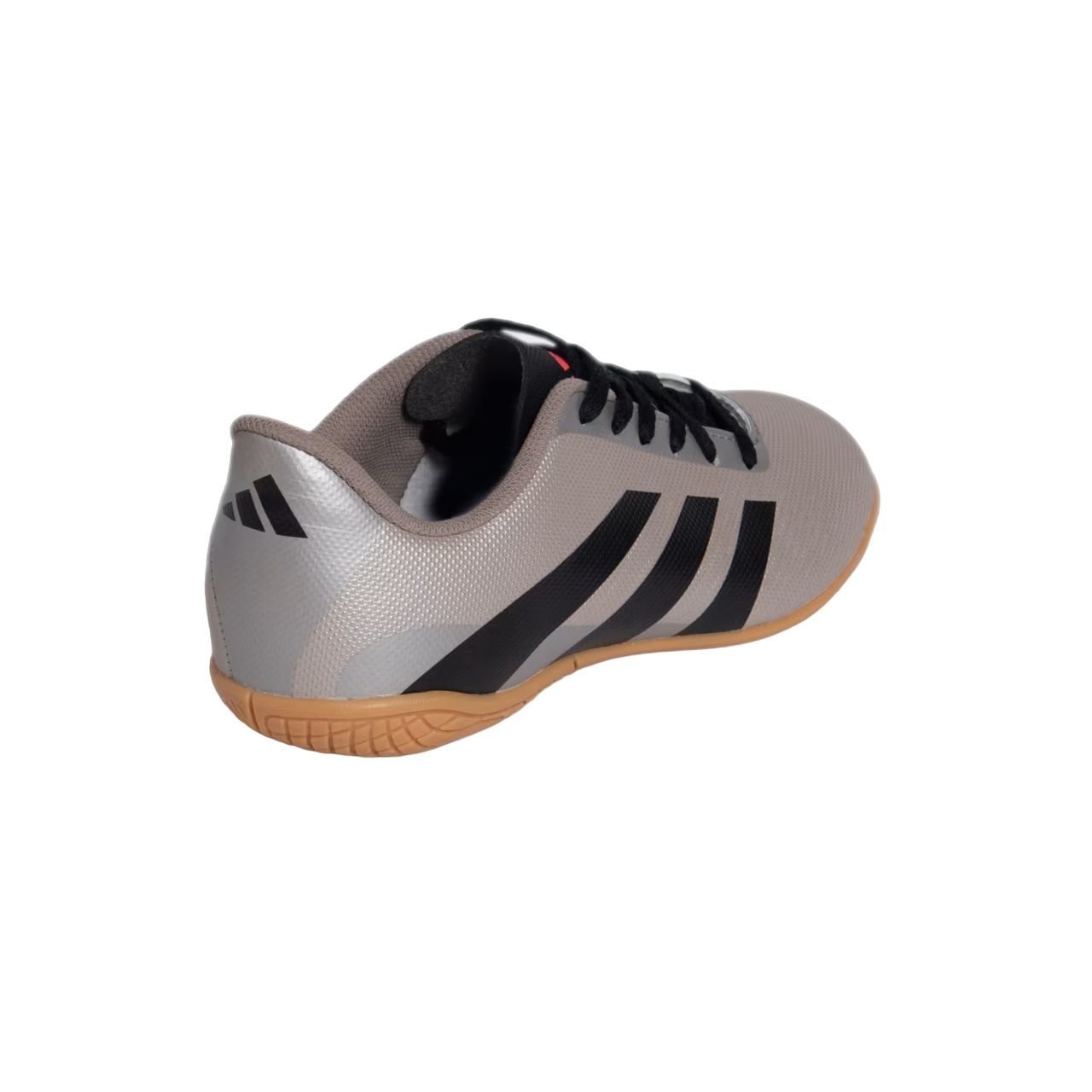 Chuteira Juvenil Adidas Futsal Predator Artilheira IF6432 Cinza/Preto 4