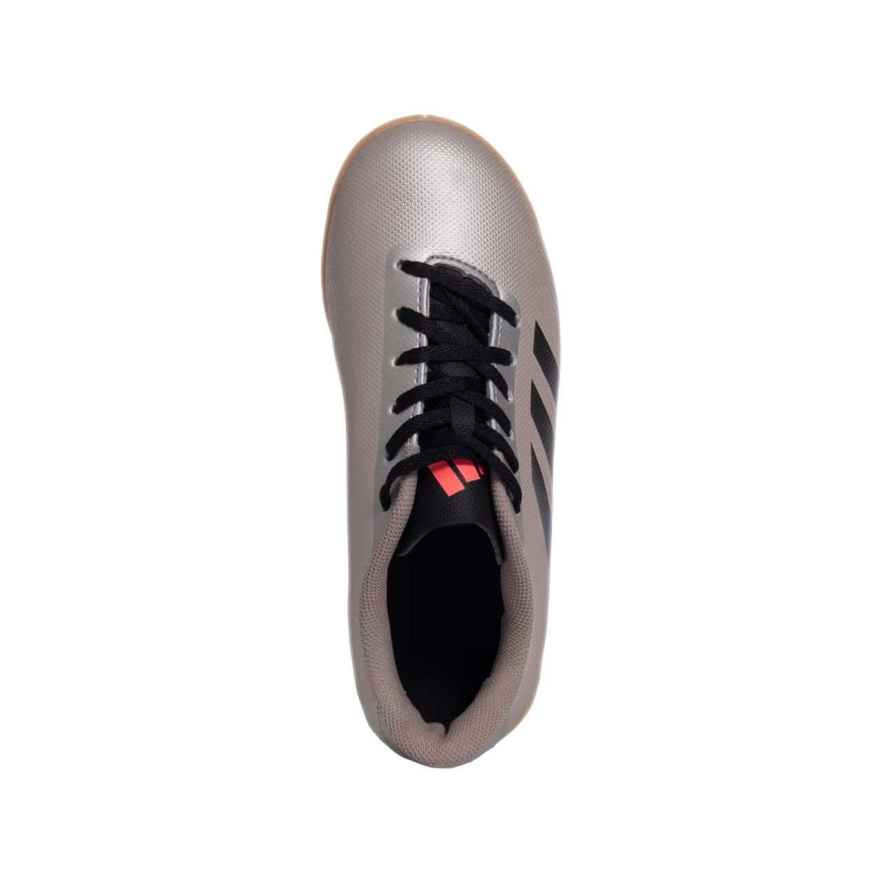 Chuteira Juvenil Adidas Futsal Predator Artilheira IF6432 Cinza/Preto 5