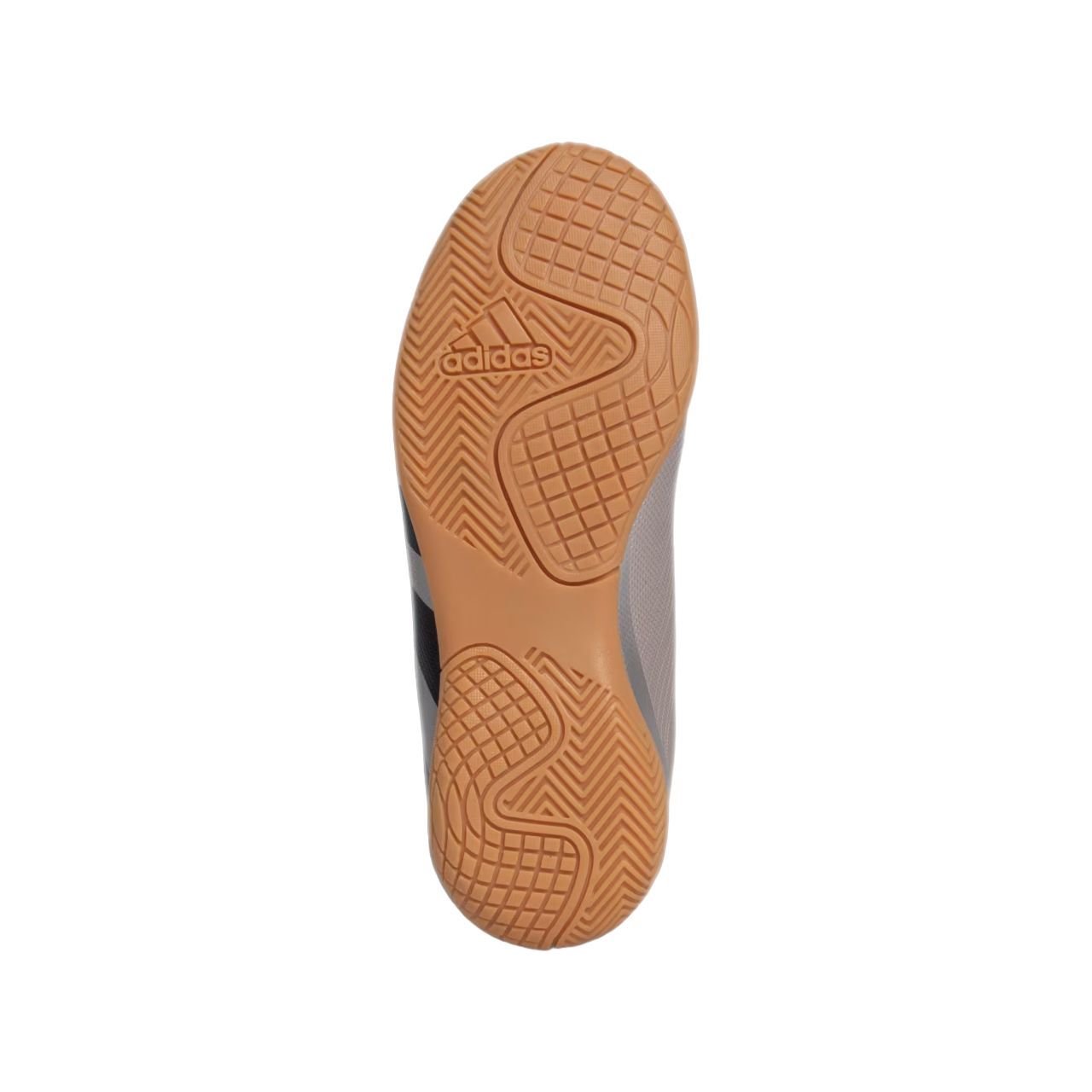 Chuteira Juvenil Adidas Futsal Predator Artilheira IF6432 Cinza/Preto 7